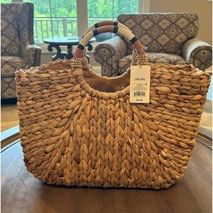 A New Day Straw Tote BRAND NEW WITH TAG